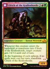 Ulrich of the Krallenhorde // Ulrich, Uncontested Alpha - Foil - Prerelease Promo